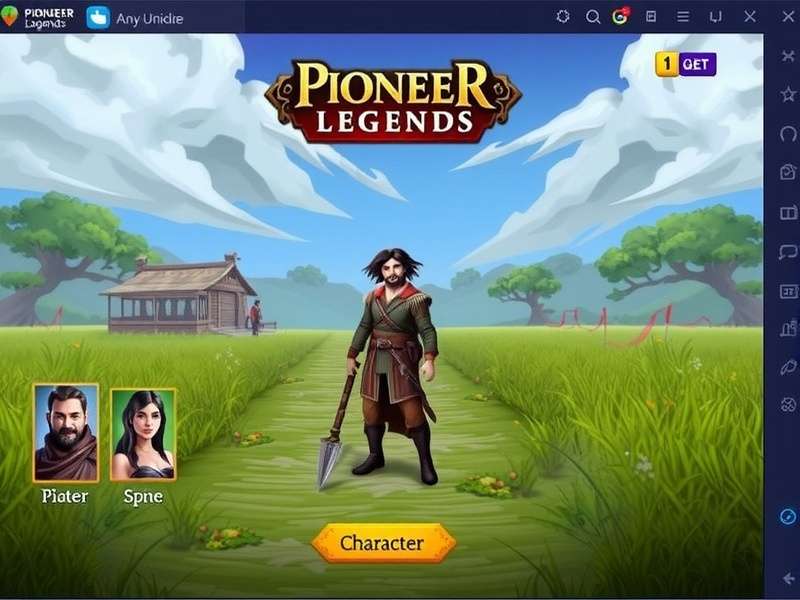 Pioneer Legend India Character Selection Screen